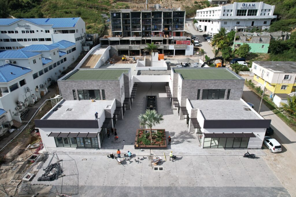 Construction progress The Hills Residence Sint Maarten