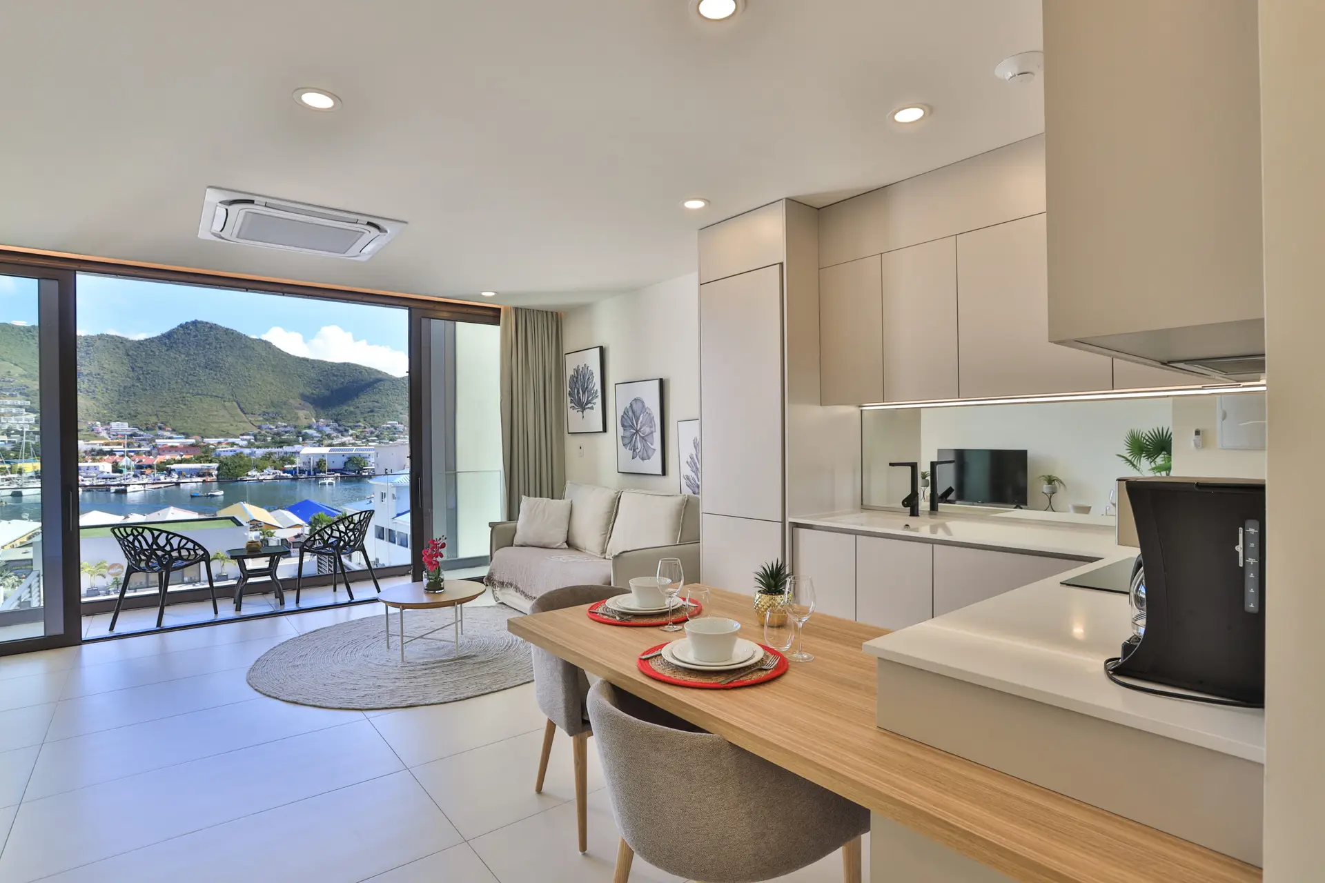 Simpson Bay Vacation Rentals Sint Maarten 4U Real Estate The Hills Residence