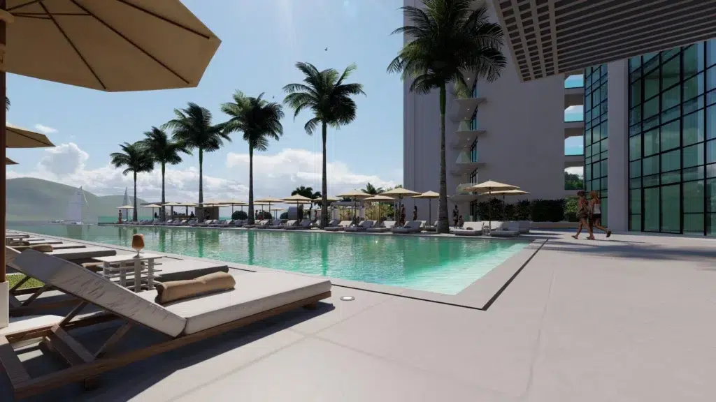 Aqua Resort 4u real estate development project sint maarten real estate