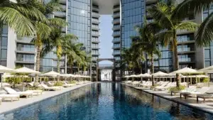 Elevate Your Lifestyle: Luxe 1-Bedroom with Lagoon Views at Aqua Resort